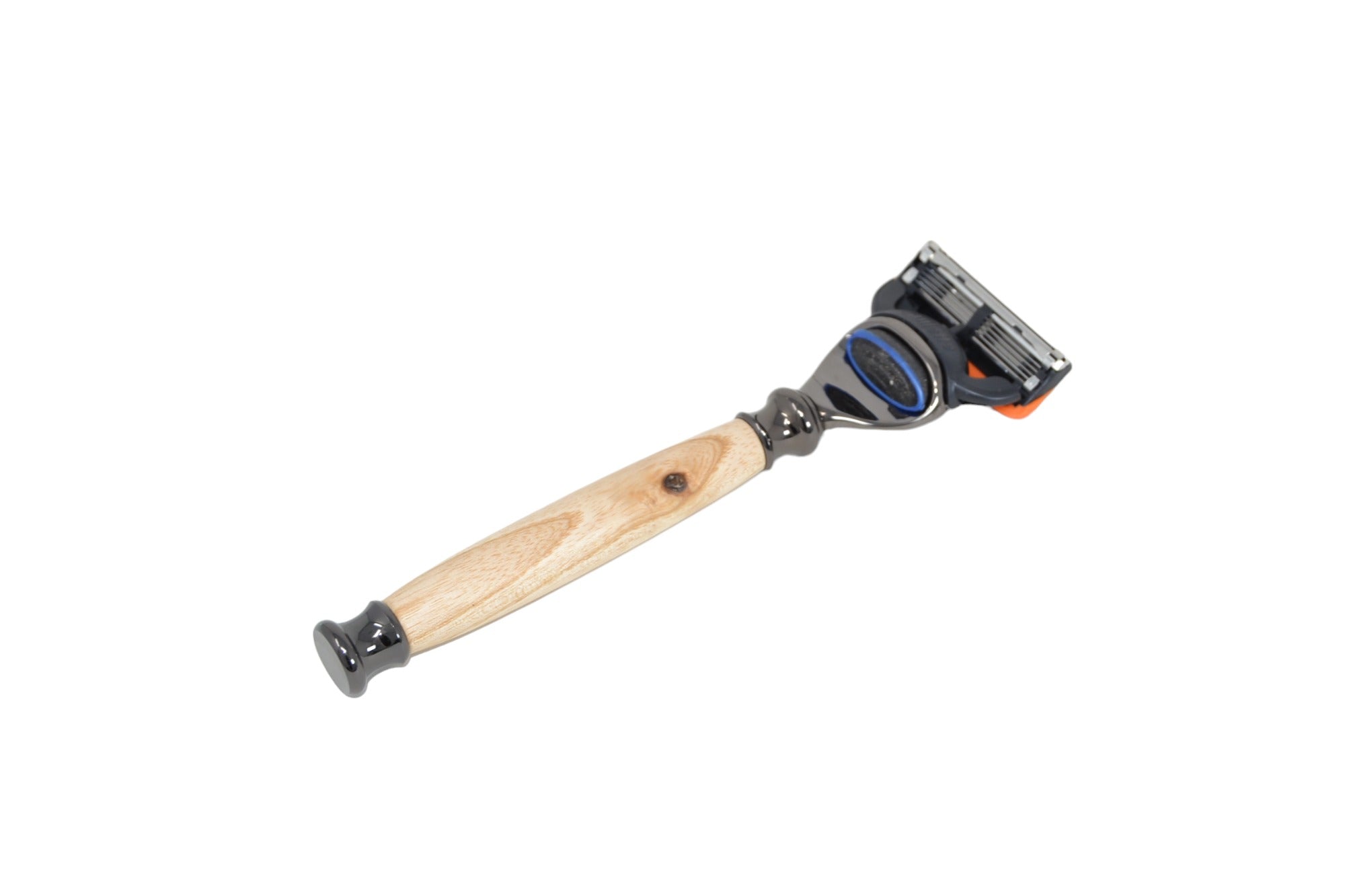 Holz Rasierer mit Eschenholz Griff