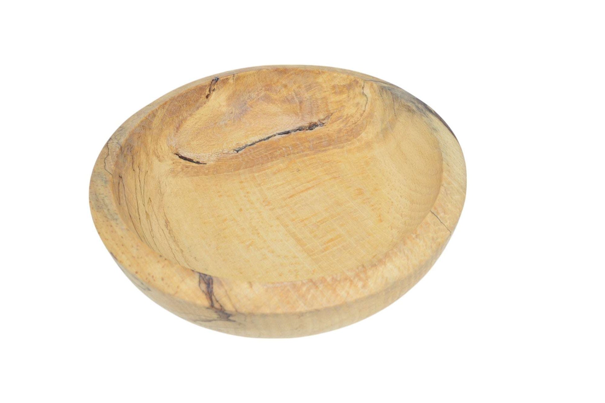 Holzschale aus gestockter Buche