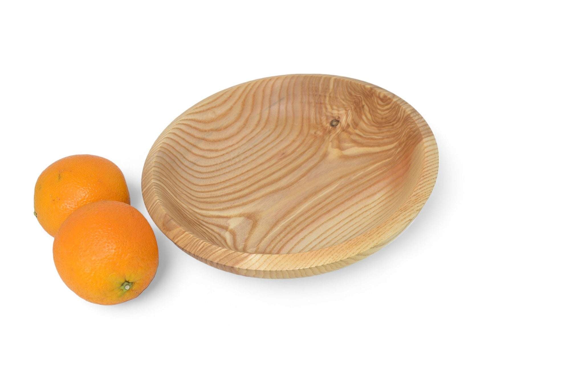 Edle Holzschale Obstschüssel Ø 24 cm Kernesche Handmade