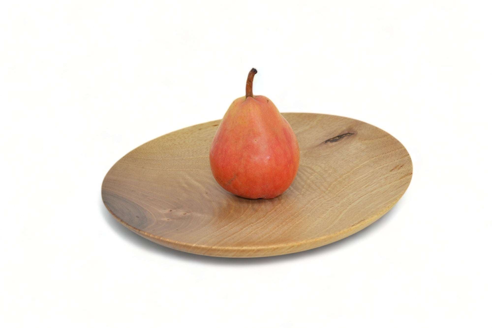 Flasche Holzschale aus Walnuss