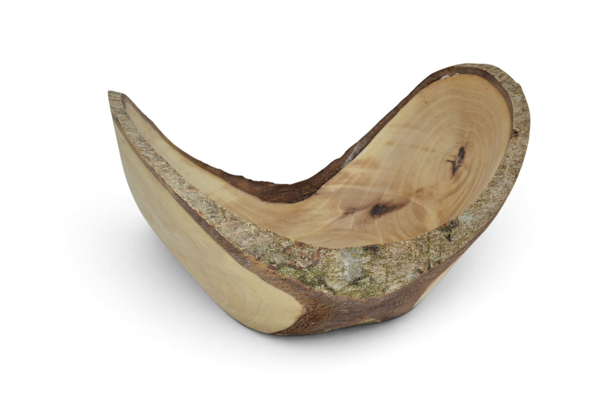 Holz Naturrandschale aus Walnuss
