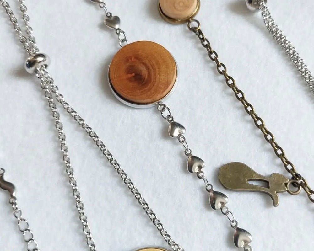 Holzschmuck & Holz Armbänder