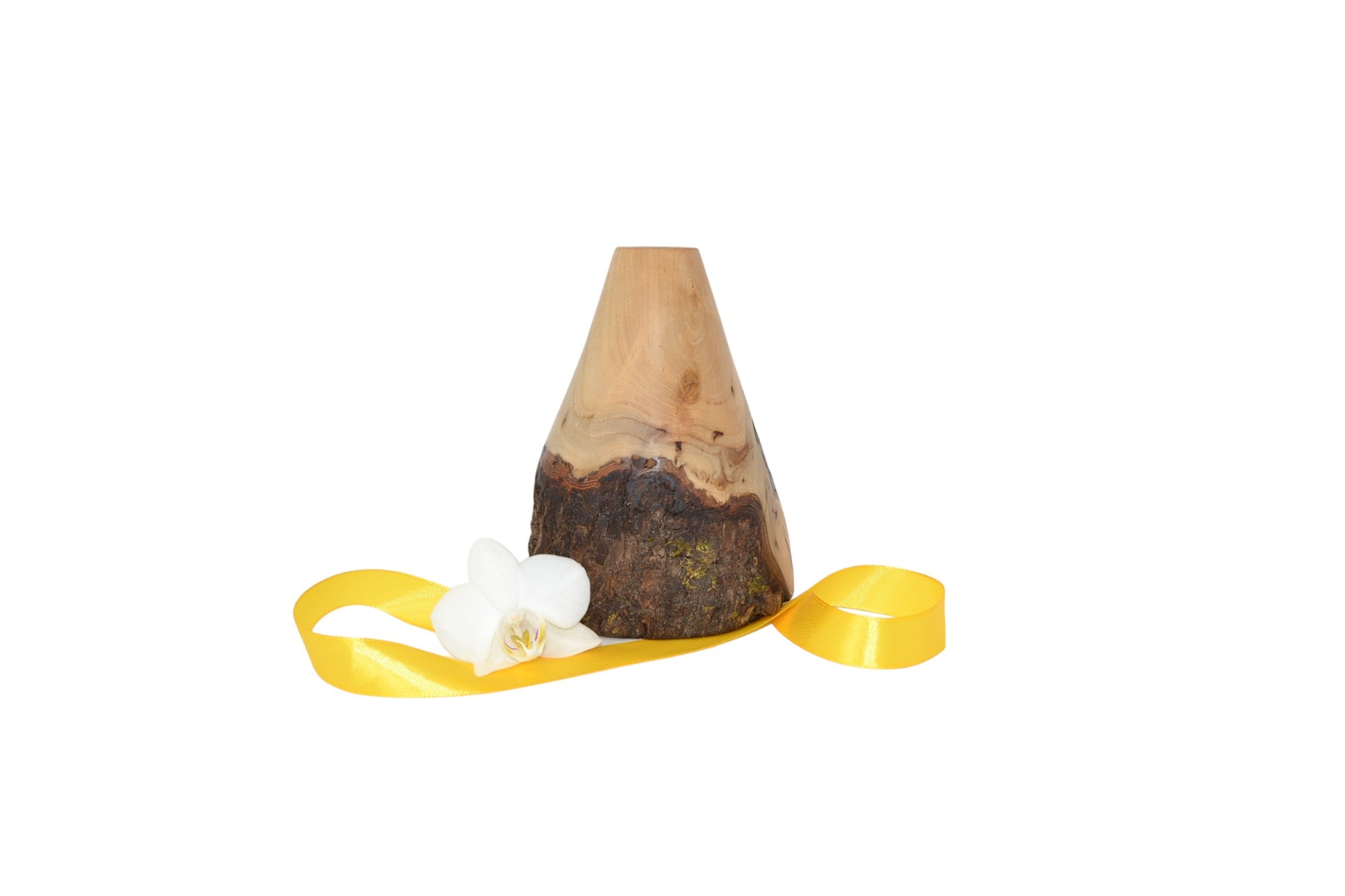 Holzvase aus Birnenholz