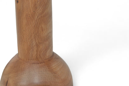 Holzvase Buche 20 cm