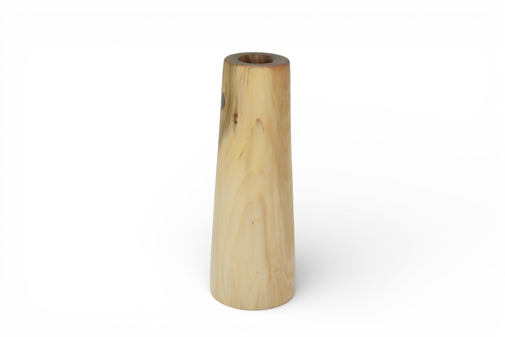 Holzvase aus Lebensbaum Holz
