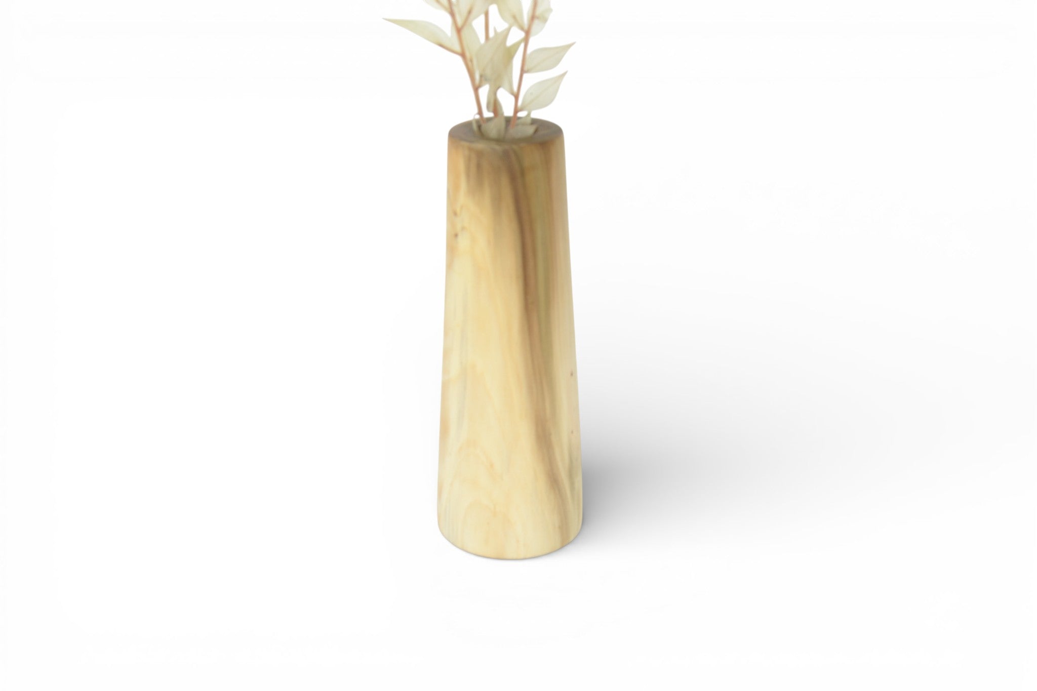 Holzvase aus Lebensbaum Holz