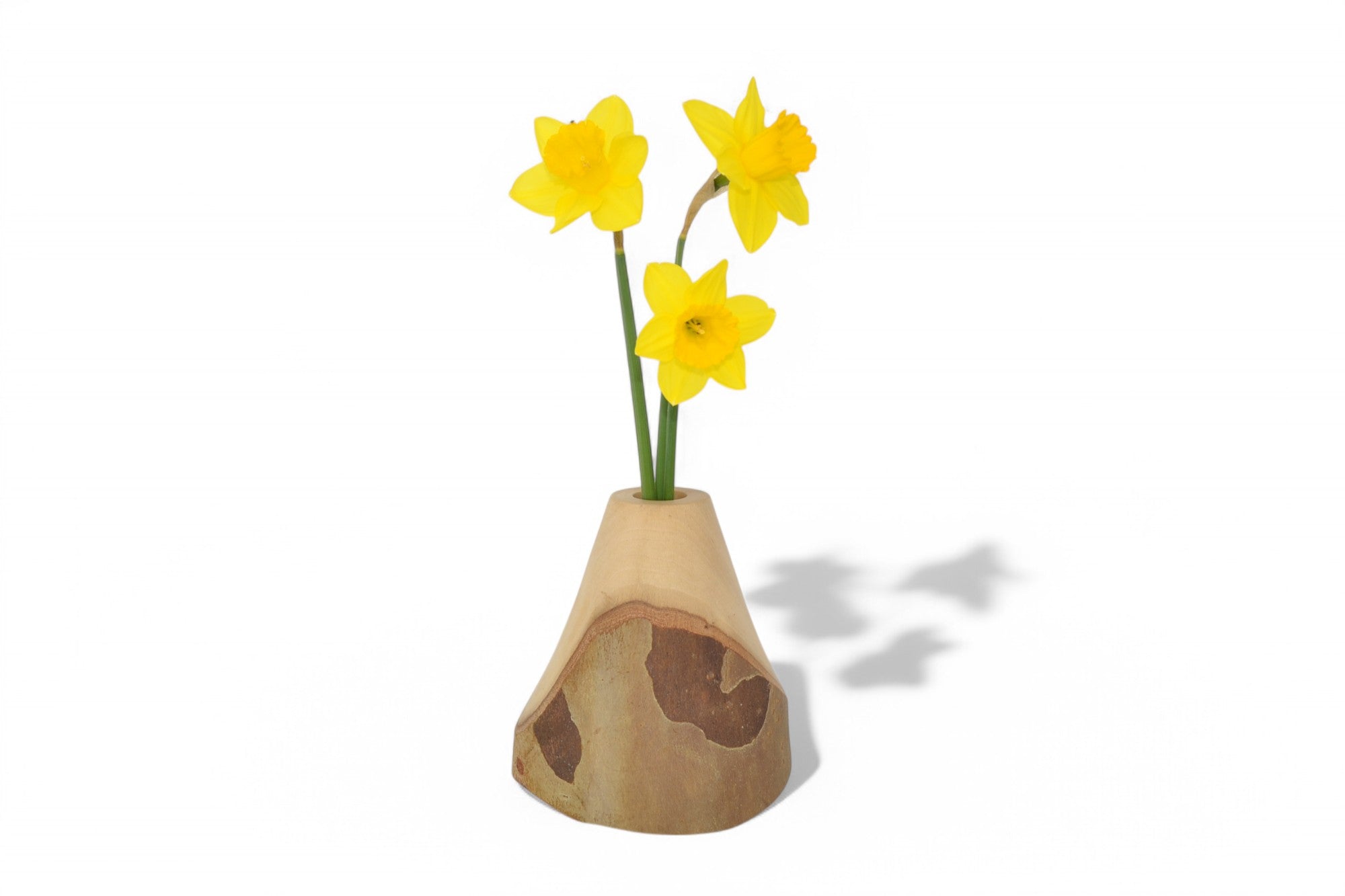 Holzvase aus Platane