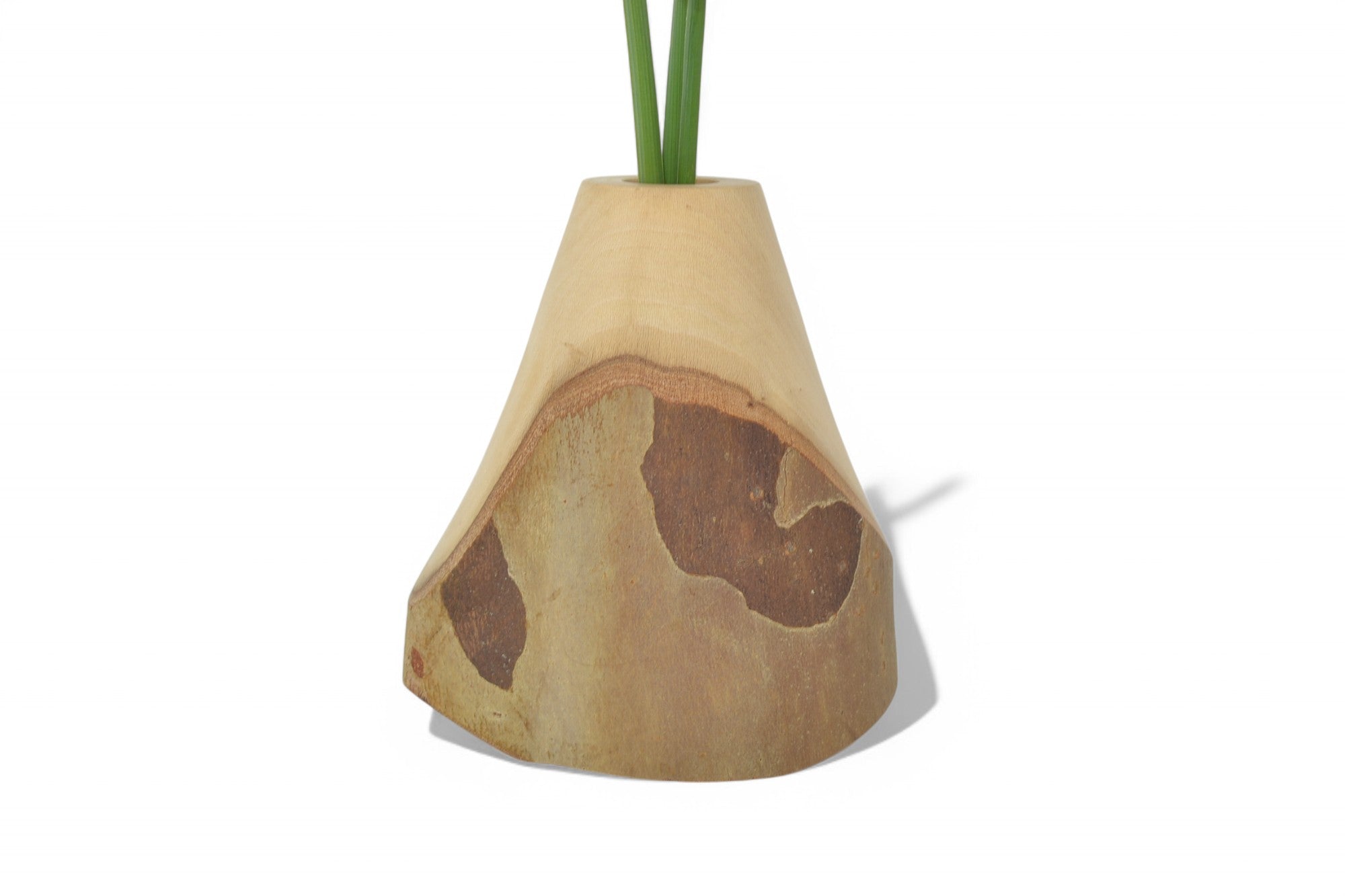 Holzvase aus Platane