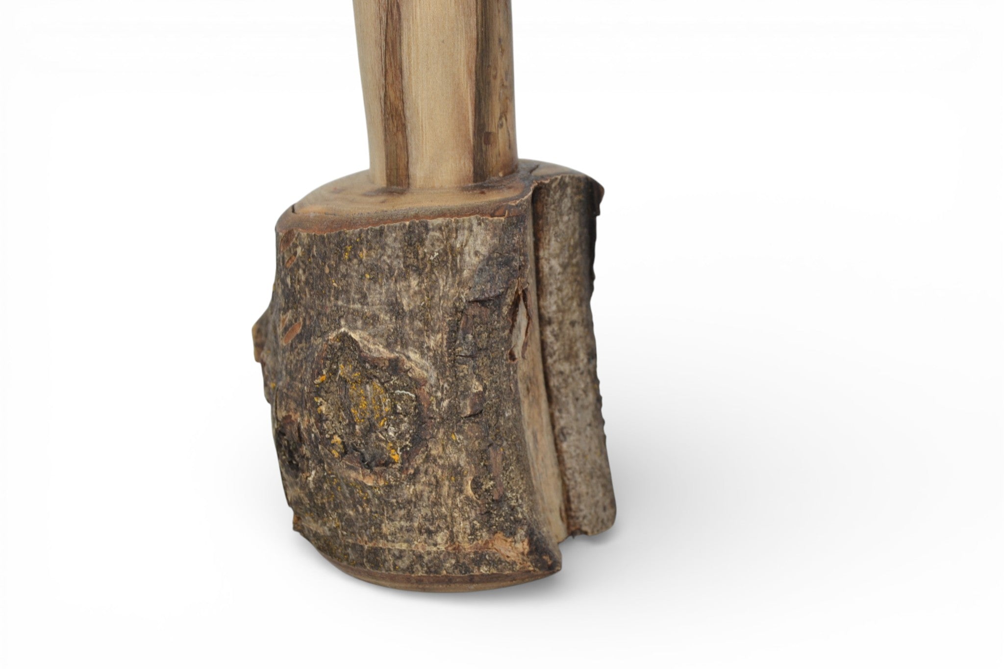 Holzvase aus Walnuss