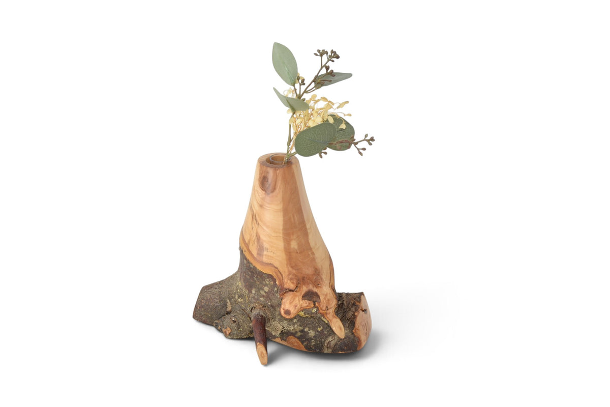 Holzvase Apfelholz