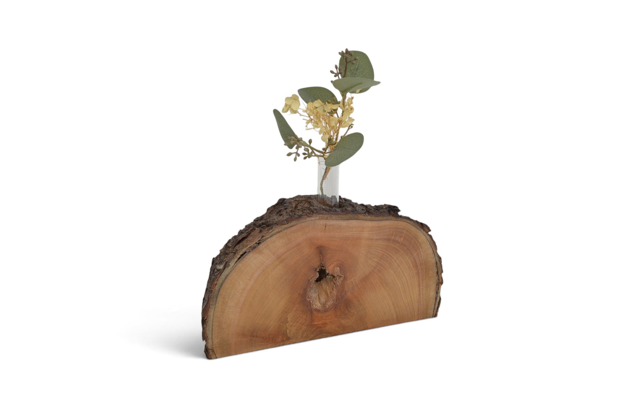 Holzvase aus Wildkirsche
