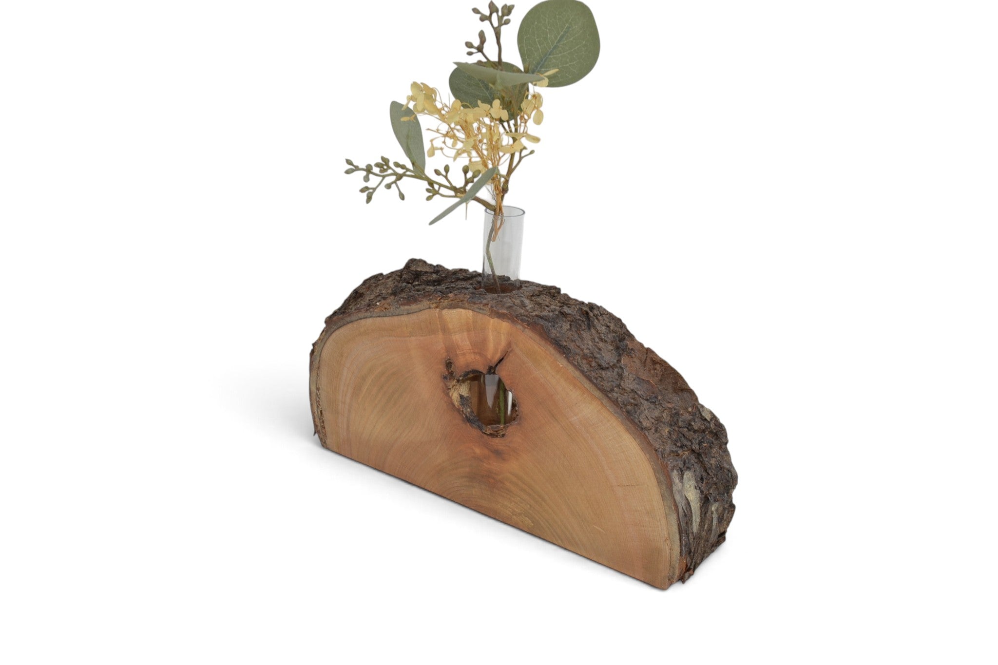 Holzvase aus Wildkirsche