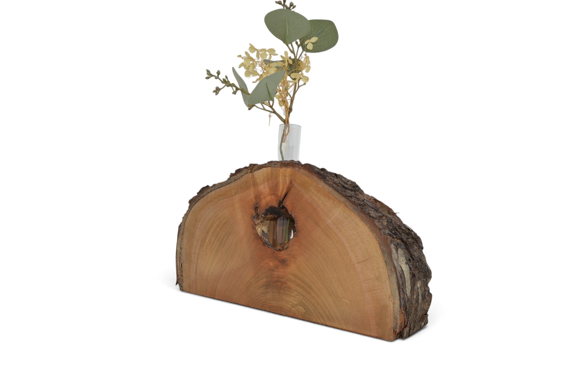 Holzvase aus Wildkirsche