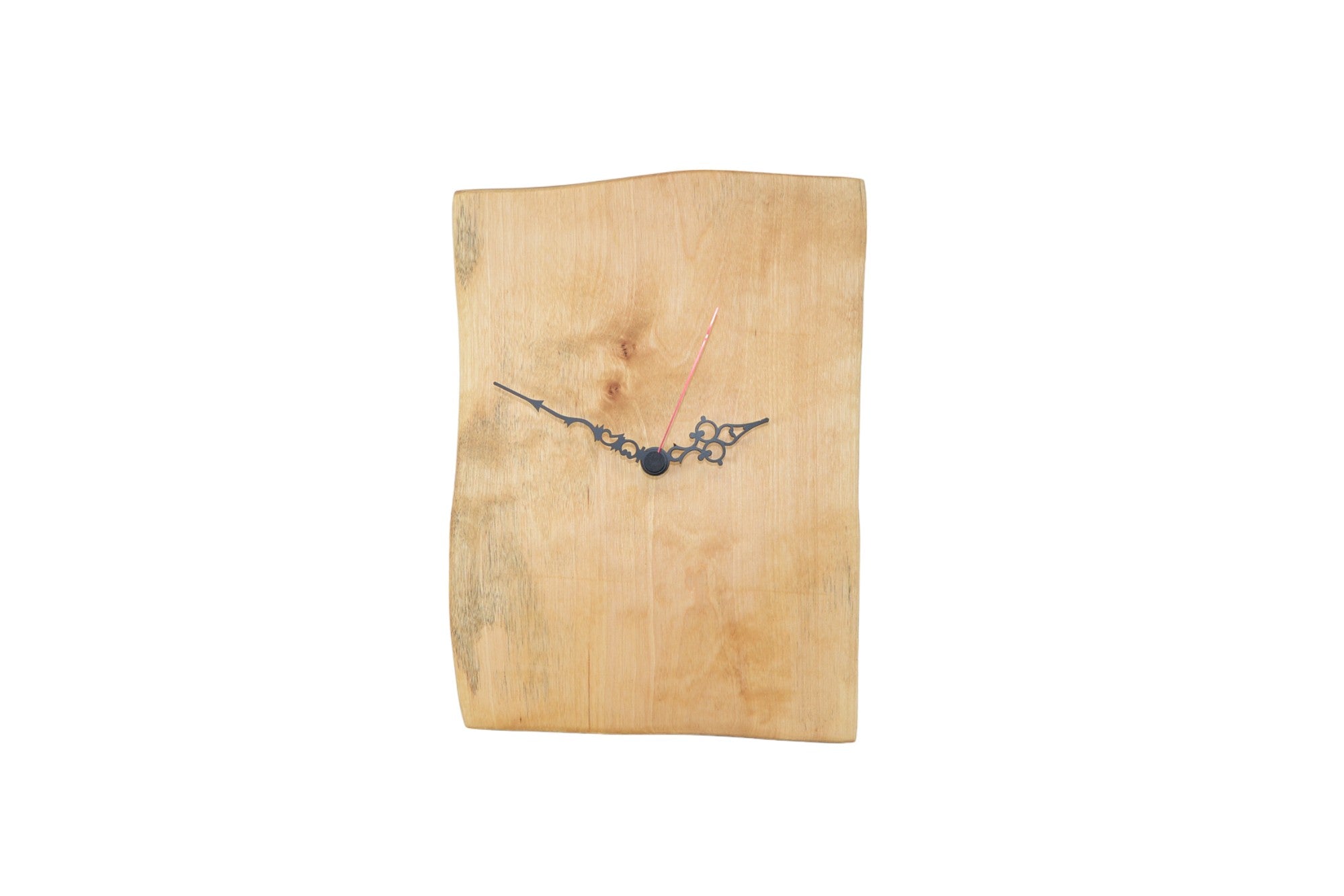 Holz Wanduhr aus Birkenholz