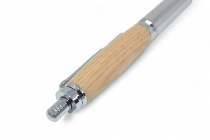 Klick Kugelschreiber Esche mit Gewehr Applikation