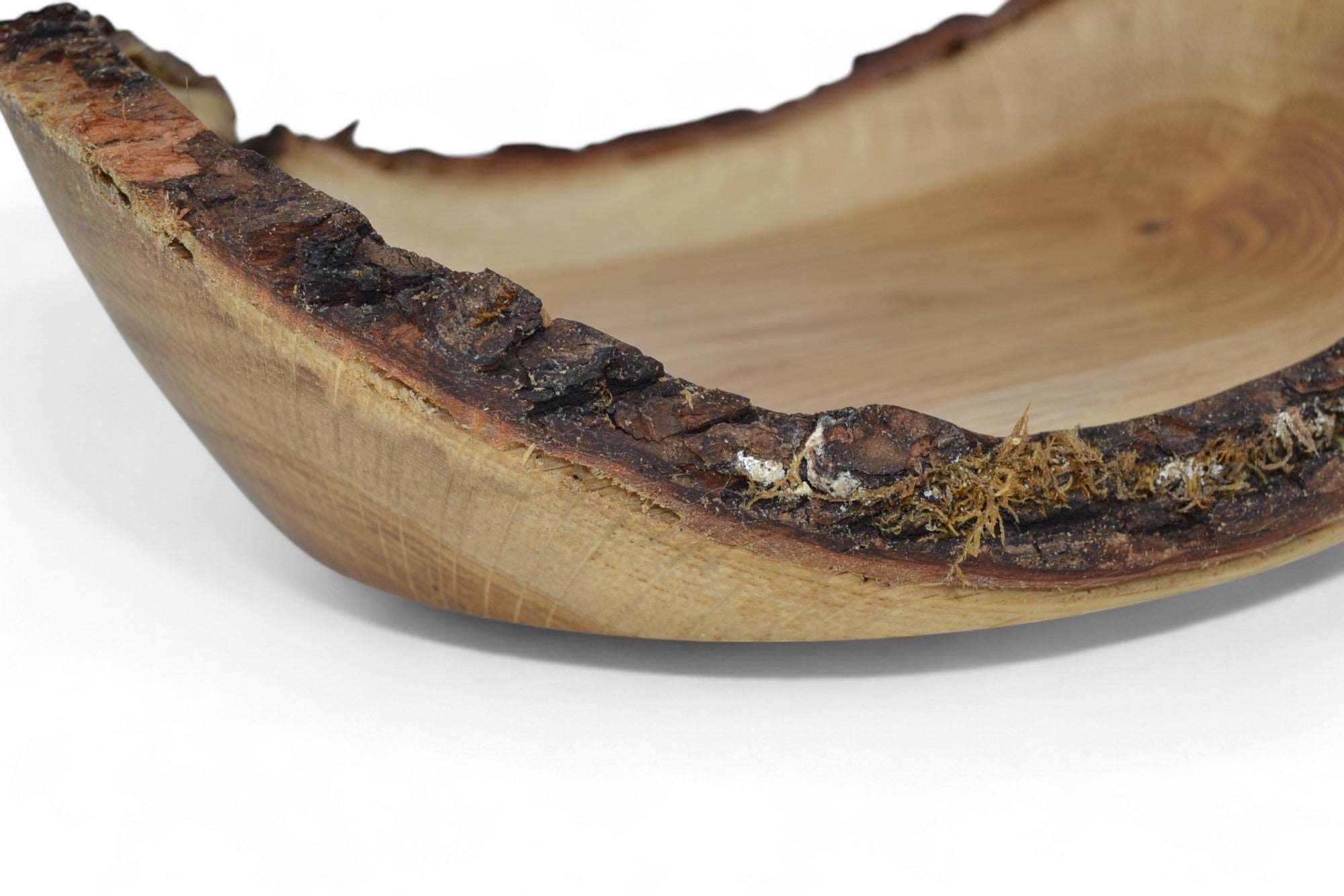 Naturrand Holzschale aus Eiche