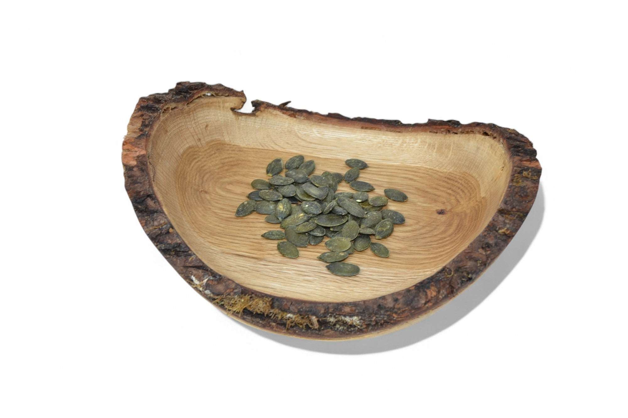Naturrand Holzschale aus Eiche