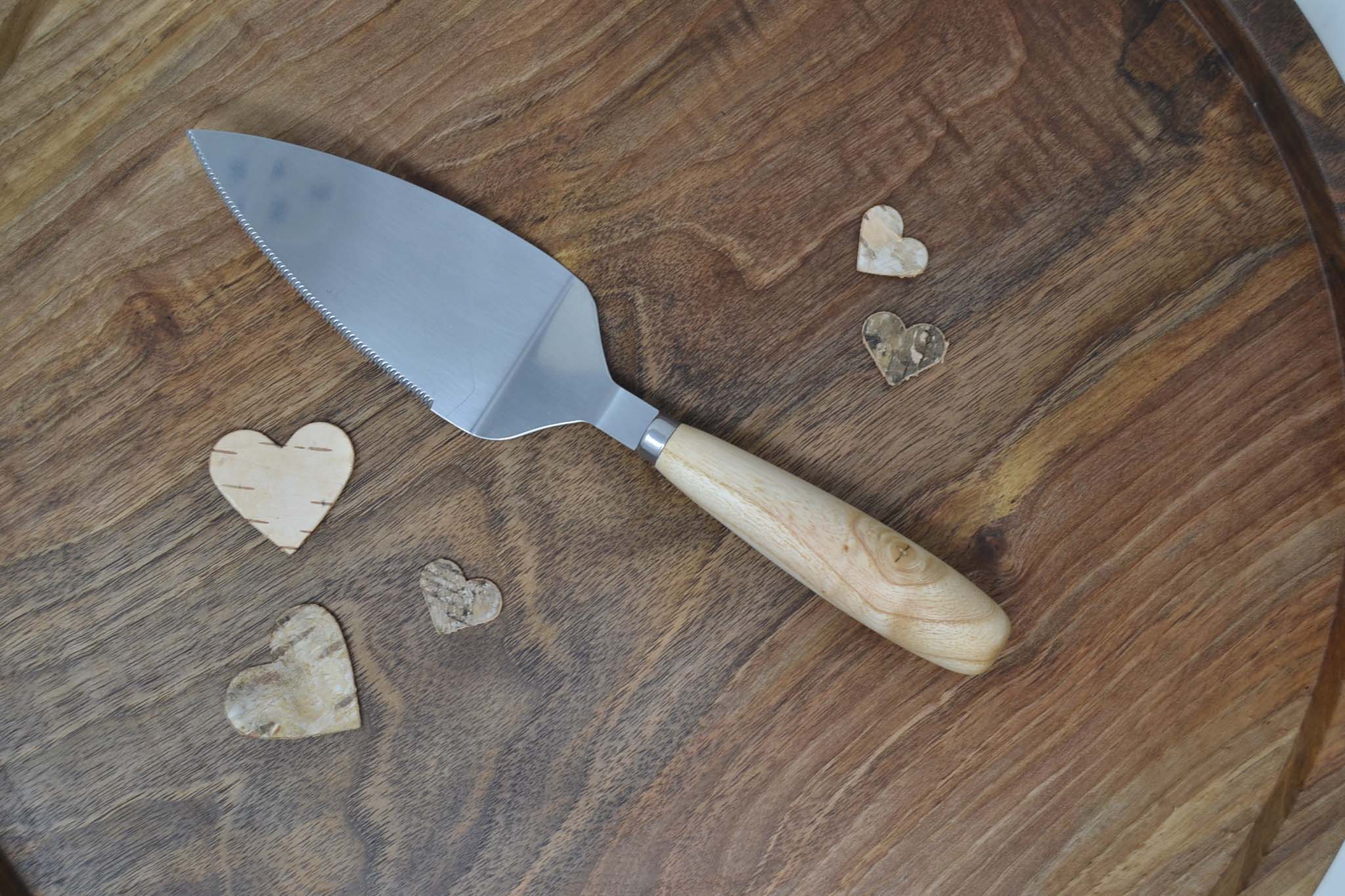 Holz Tortenheber aus Eschenholz