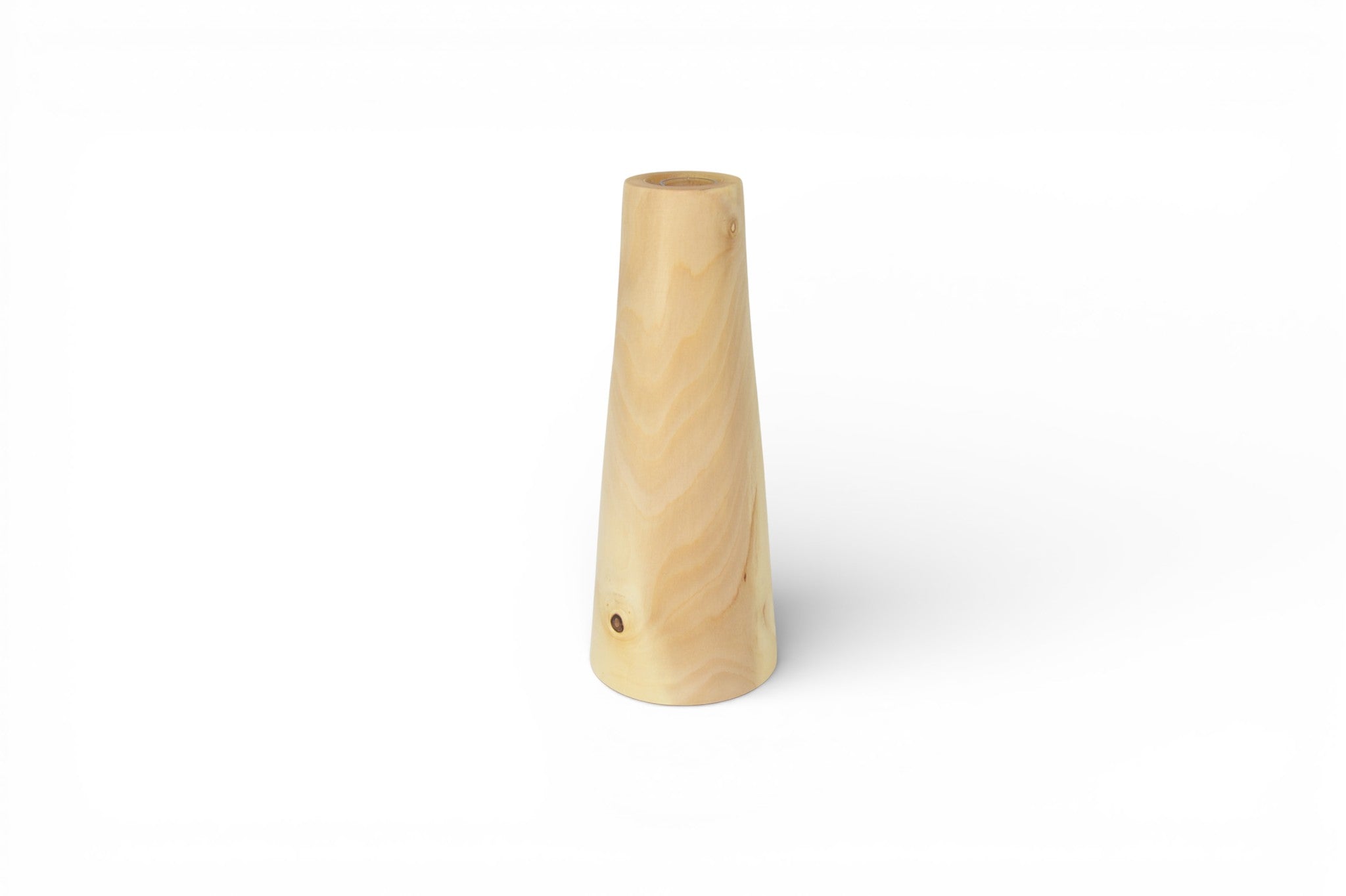 Vase aus Holz Rosskastanie 19 cm 