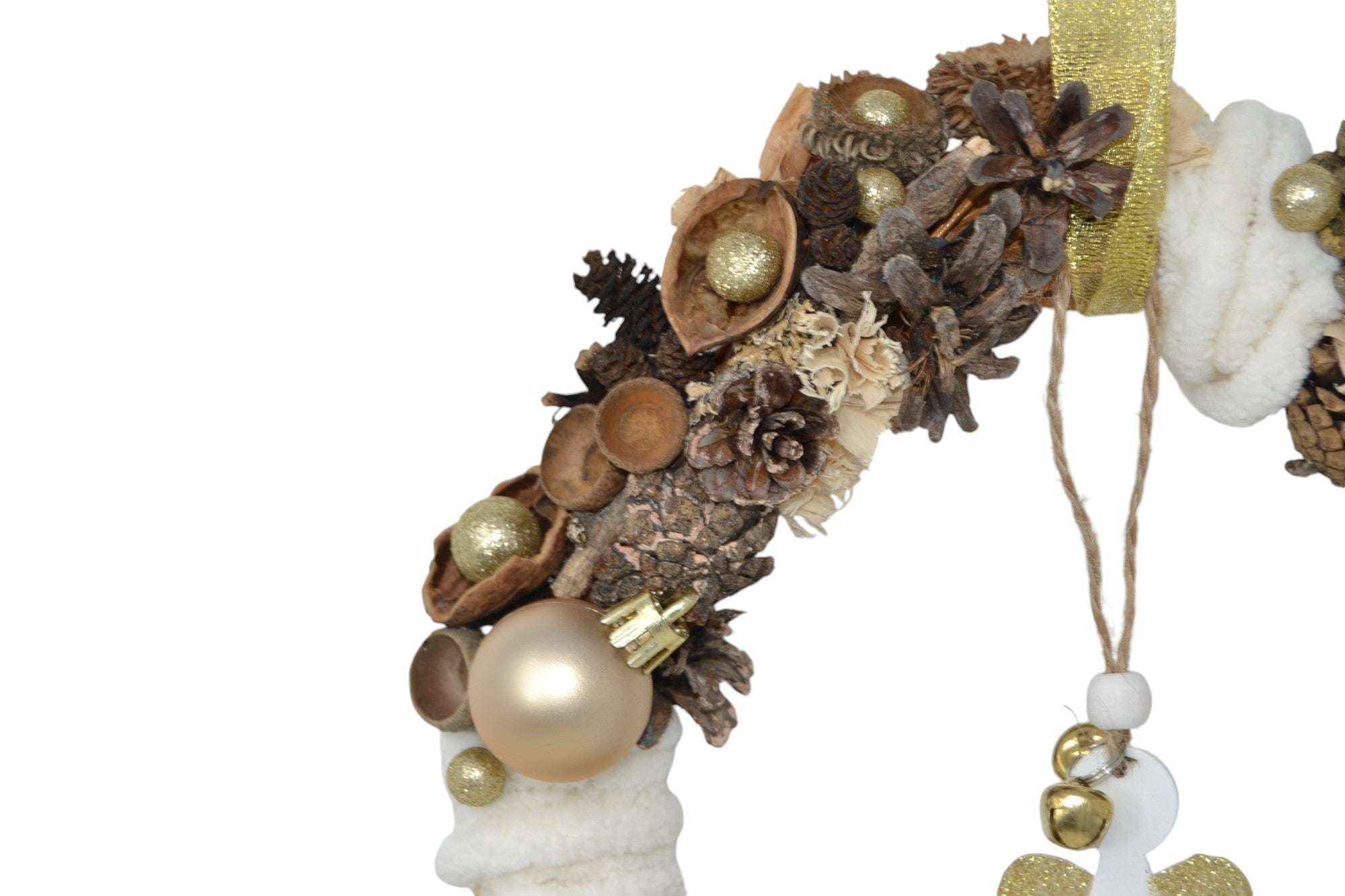 Weihnachtskranz mit Engel
